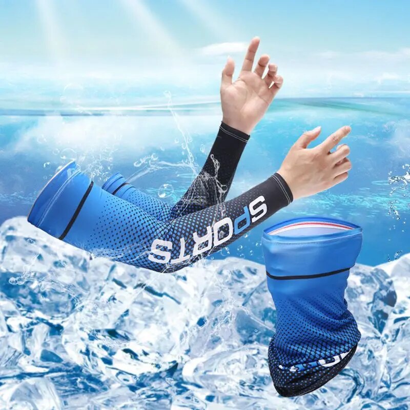 Outdoor Sport Gloves - 2 stuks set zon UV-bescherming lange