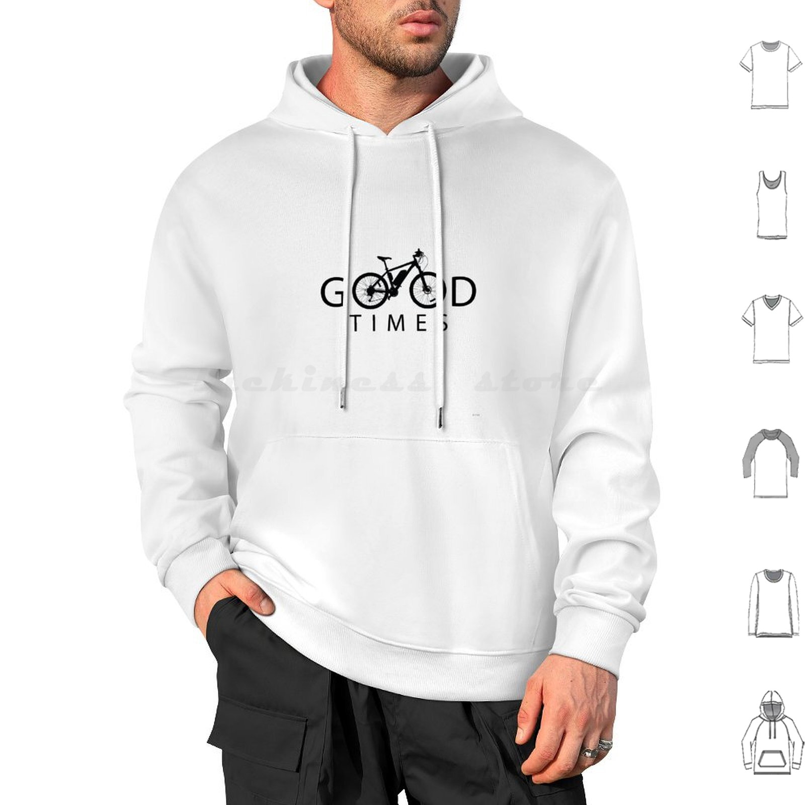 Outdoor Sport Hobbies - Good Times Fietsen Hobby's Hoodie Katoen