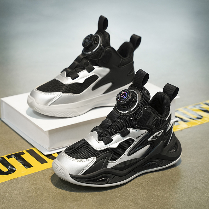 Outdoor Sport Court Flooring - Minimalistische, effen basketbalschoenen voor meisjes, stijlvolle,