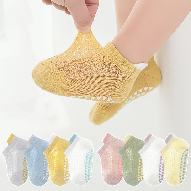 Trampoline Park Sock - 4Pairs Dunne Kids Baby Boot Sokken