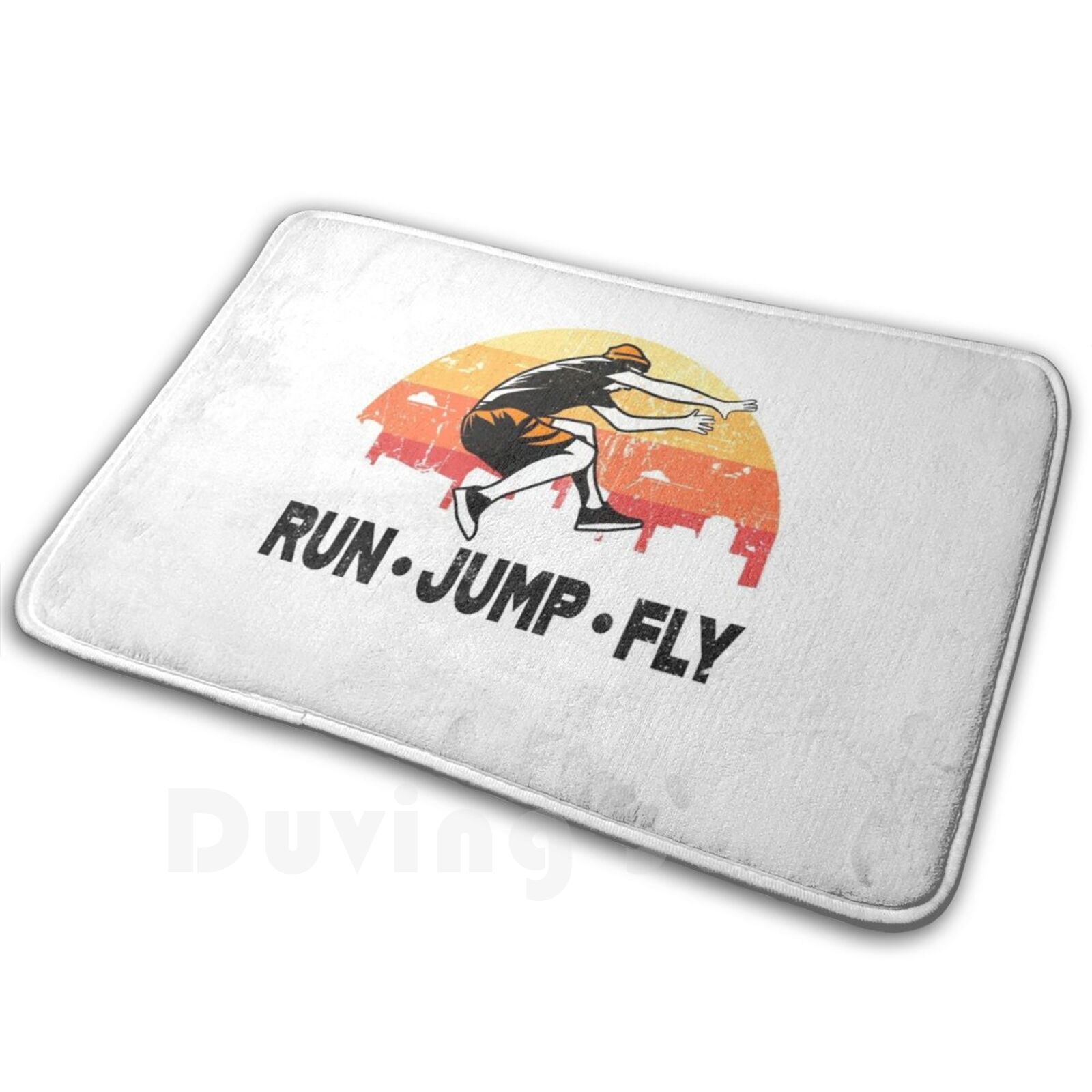 Outdoor Sport Hobbies - Parkour Vintage Tapijt Mat Tapijt Kussen