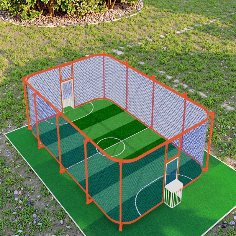 Overdekte en buiten voetbalkoo - Outdoor Sport Court Flooring recensie en prijs