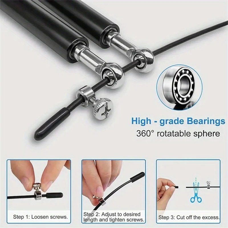 Snelheids-springtouw Crossfit  - Speed Skipping Rope recensie en prijs