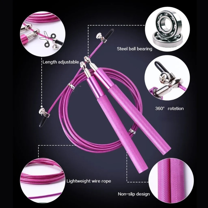 Snelheids-springtouw Crossfit  - Speed Skipping Rope recensie en prijs