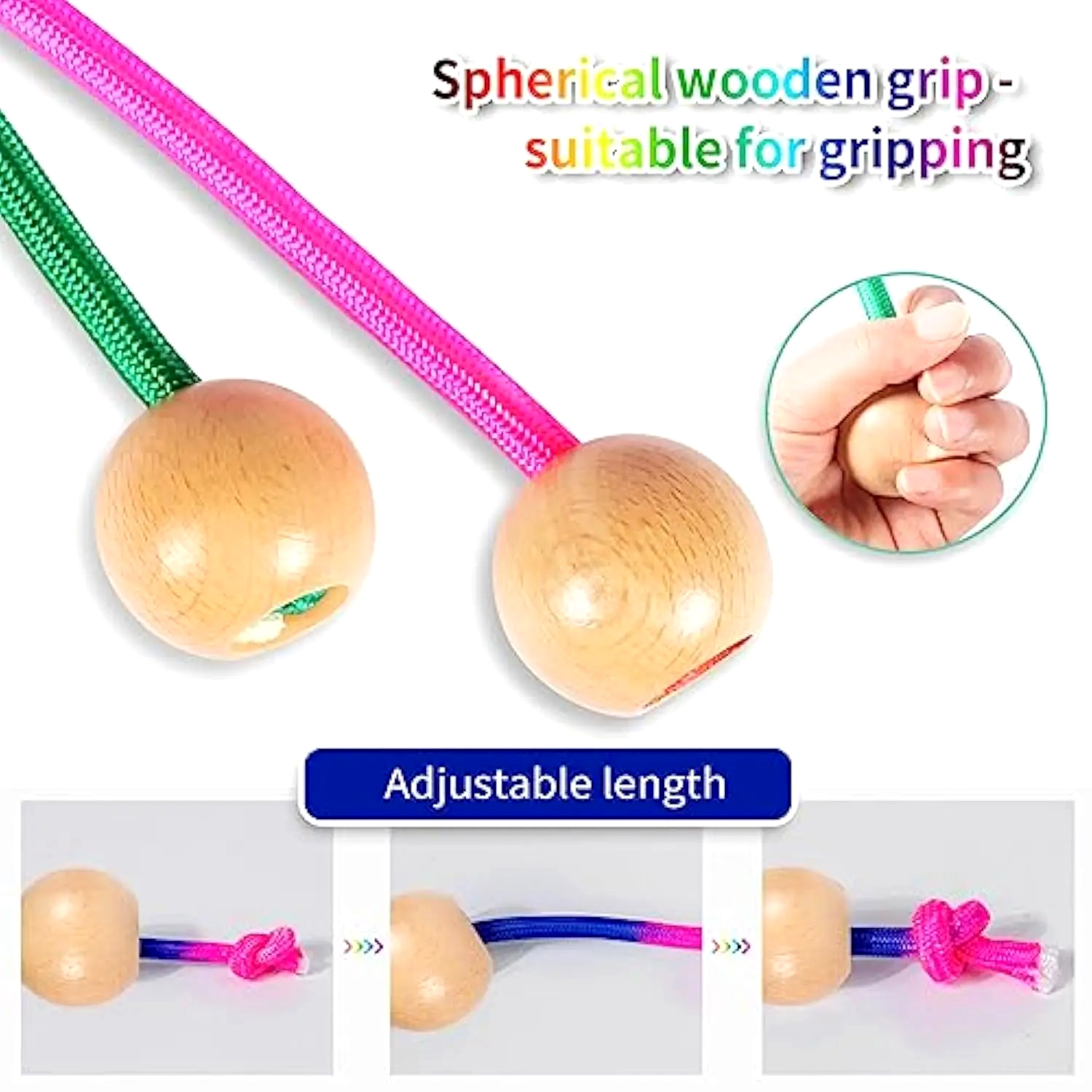 5M regenboog lang springtouw v - Speed Skipping Rope recensie en prijs