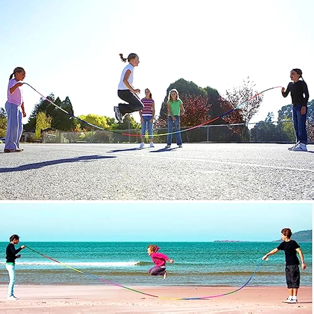 5M regenboog lang springtouw v - Speed Skipping Rope recensie en prijs