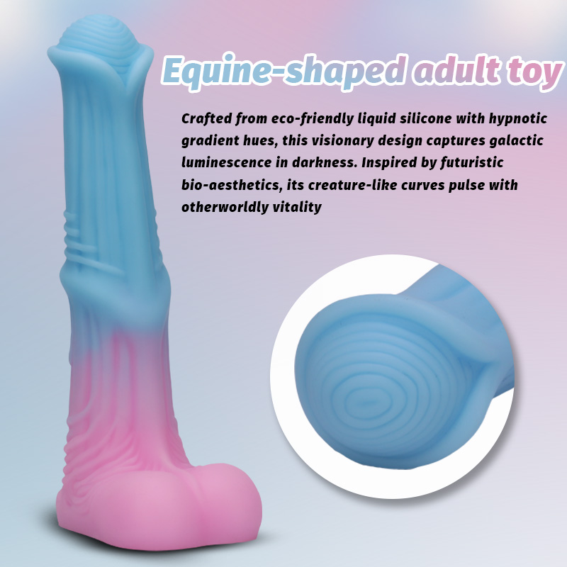 Anale plug blauw roze paardenp - Lunge Line Horse recensie en prijs