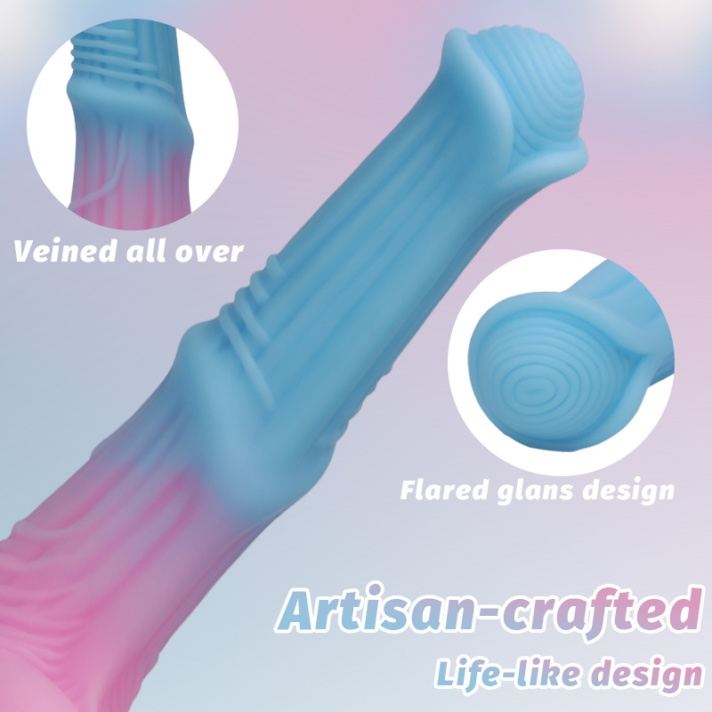 Anale plug blauw roze paardenp - Lunge Line Horse recensie en prijs