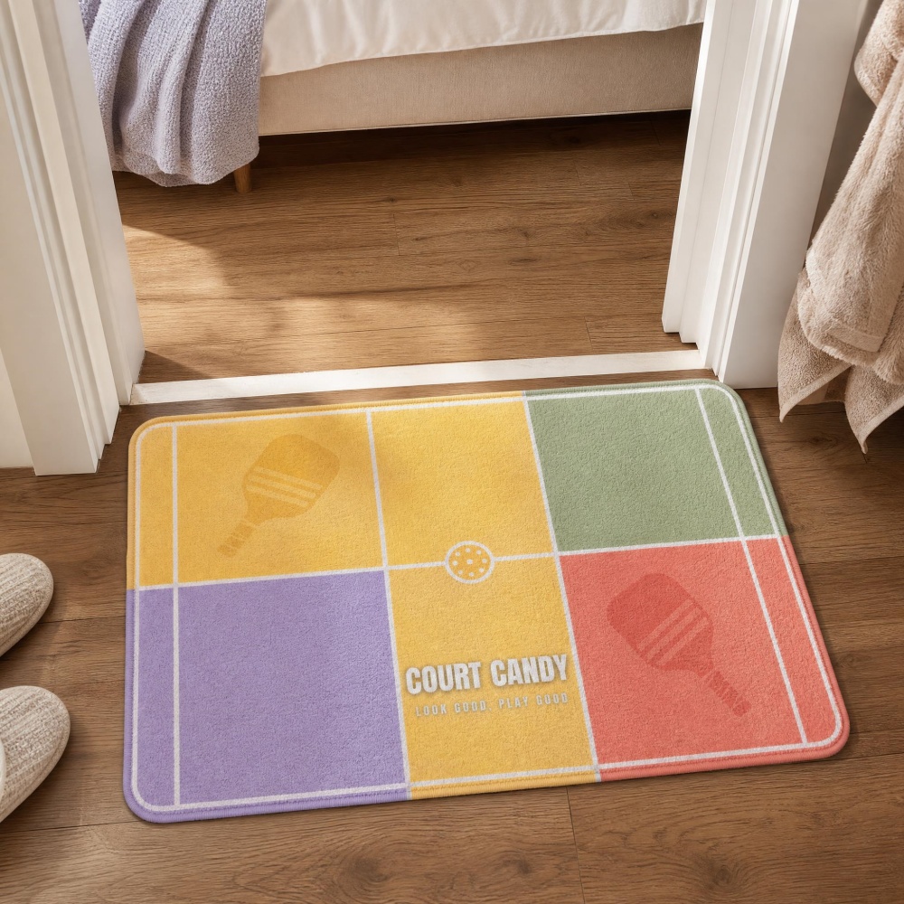 Pastelkleurige pickleball cour - Outdoor Sport Court Flooring recensie en prijs