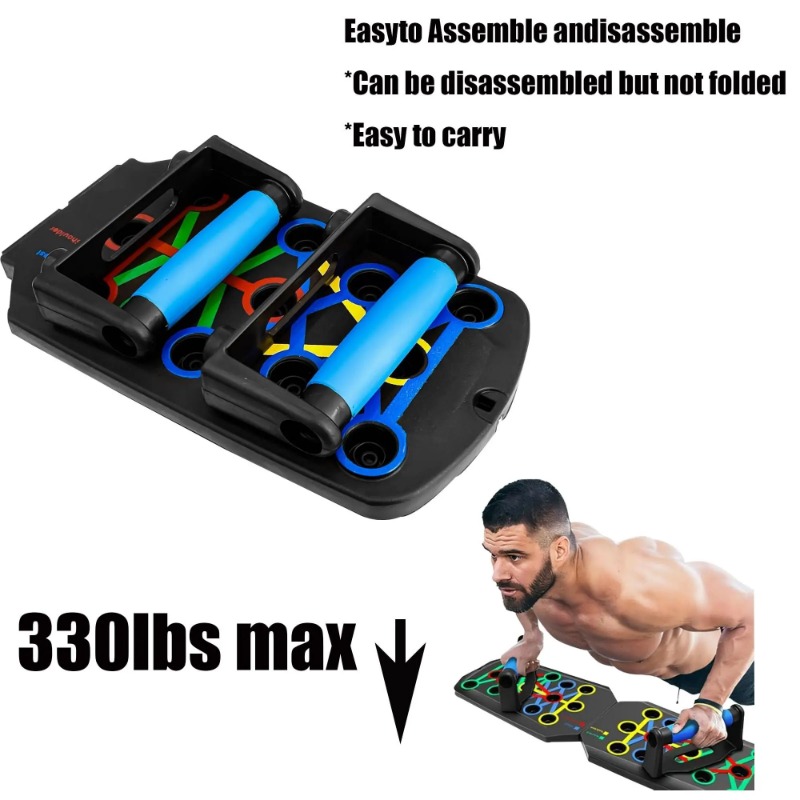 Opvouwbaar push-up board met w - Gymnastic Bar Home recensie en prijs