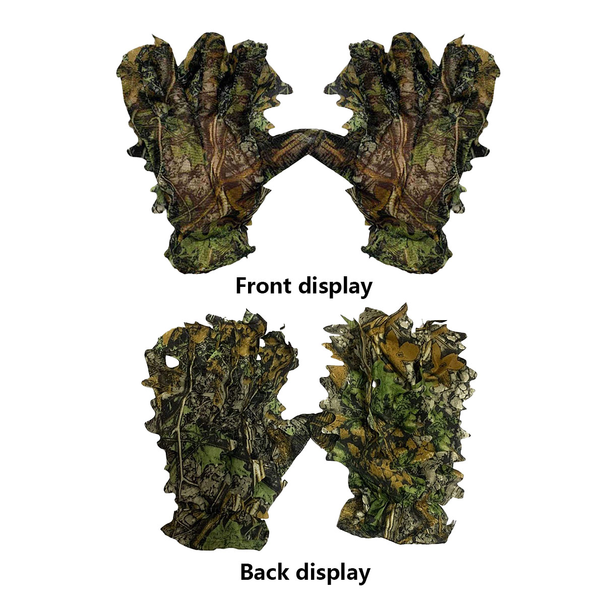 3D Camouflage Leaf-jacht hands - Outdoor Sport Gloves recensie en prijs